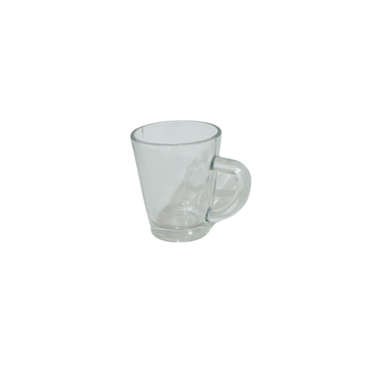 TMH Espresso Glass Cup with Handle -Double Shot (45 ml)