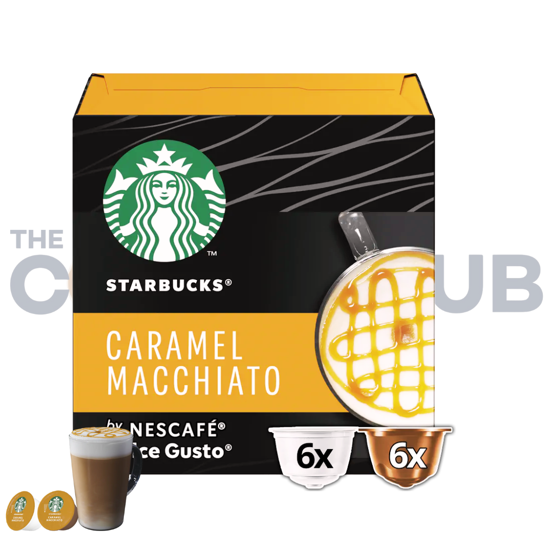 12 Capsules Caramel Macchiato Starbucks by Nescafé Dolce Gusto