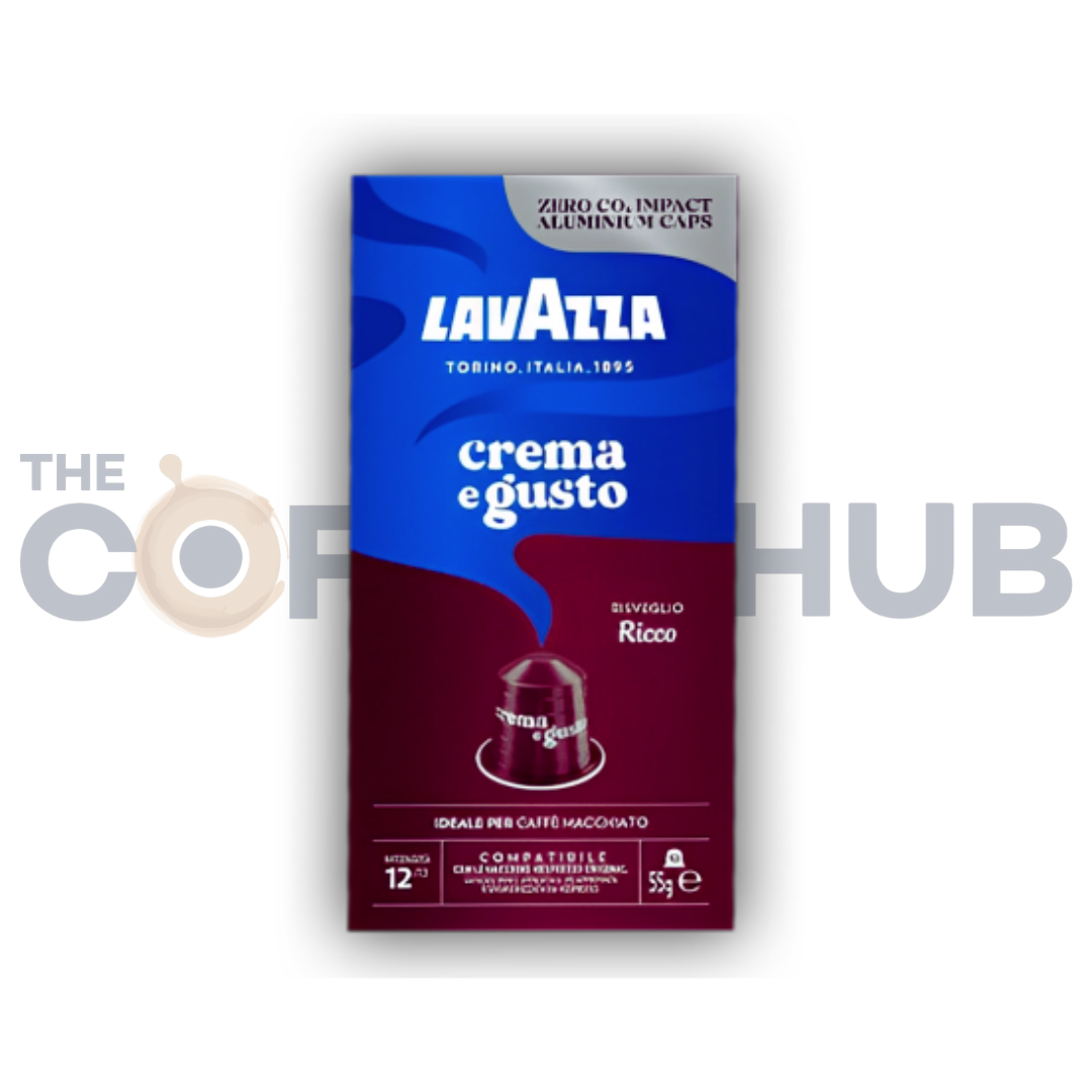Lavazza Crema E Gusto Risveglio Ricco 10 Capsules The Coffee Hub
