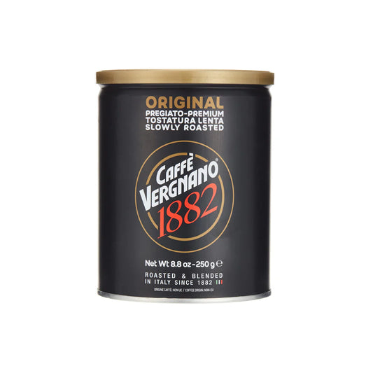 Caffe Vergnano Espresso Ground Coffee - Original - Tin 250 gm