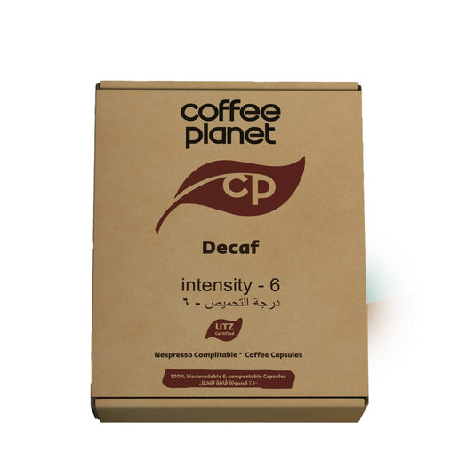 Coffee Planet Nespresso Compatible New Decaf capsules - 25 Capsules