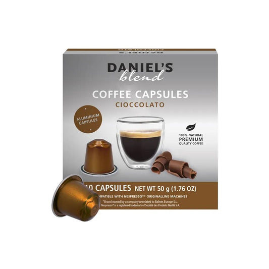 Daniel’s Blend Nespresso Compatible Cioccolato - 10 Capsules