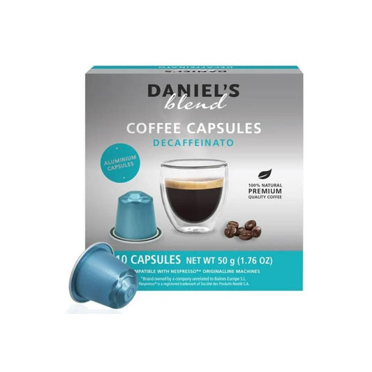 Daniel's Blend Nespresso Compatible Decaffeinato - 10 Capsules