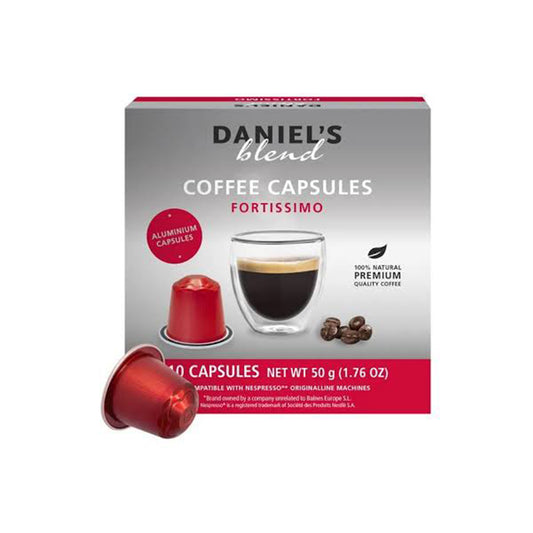 Daniel's Blend Nespresso Compatible Fortissimo - 10 capsules
