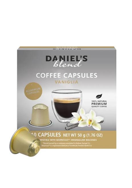 Daniel's Blend Nespresso Compatible Vaniglia - 10 capsules