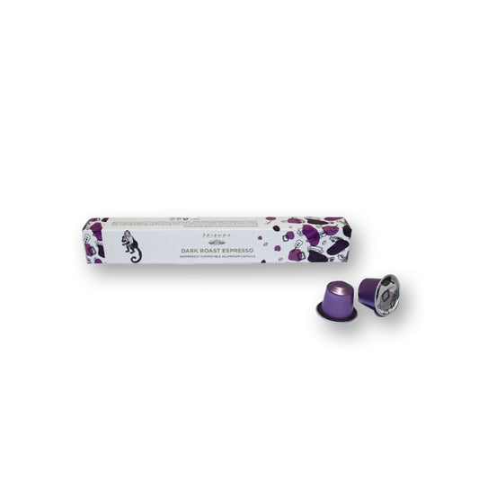 FRIENDS Nespresso Compatible Dark Roast Espresso - 10 Capsules