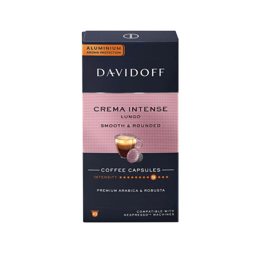 Davidoff Nespresso Compatible Crema Intense Lungo -10 Capsules