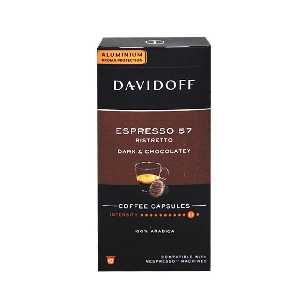 Davidoff Nespresso Compatible Espresso 57 Ristretto -10 Capsules