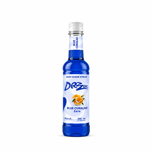 Drzzlr Blue Curacao Zero Sugar syrup - 350 ml