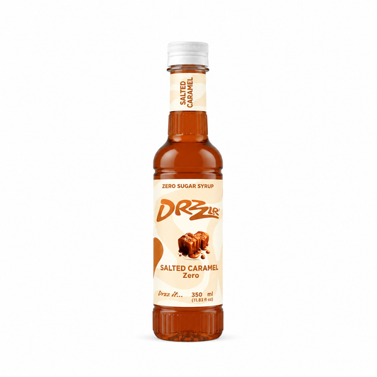 Drzzlr Salted Caramel Zero Sugar syrup - 350 ml