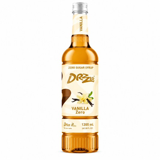 Drzzlr Vanilla Zero Sugar syrup - 1200 ml