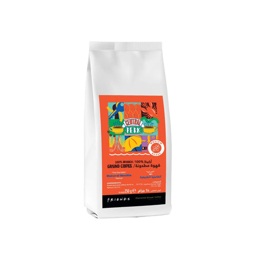 Friends Espresso Ground Coffee - Natural Vanilla Flavor - 250g