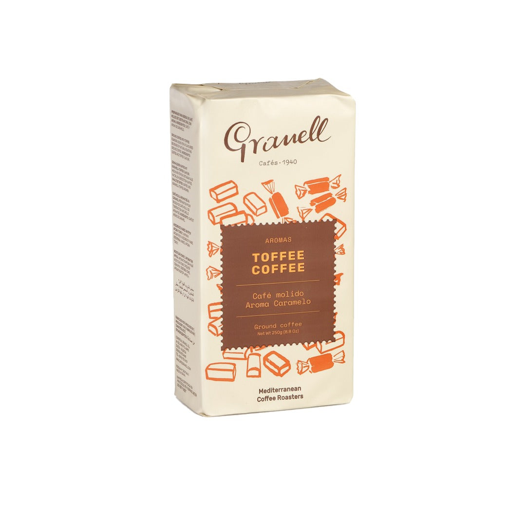 Granell - Espresso Ground Coffee 100% Arabica - Toffee Coffee - 250g