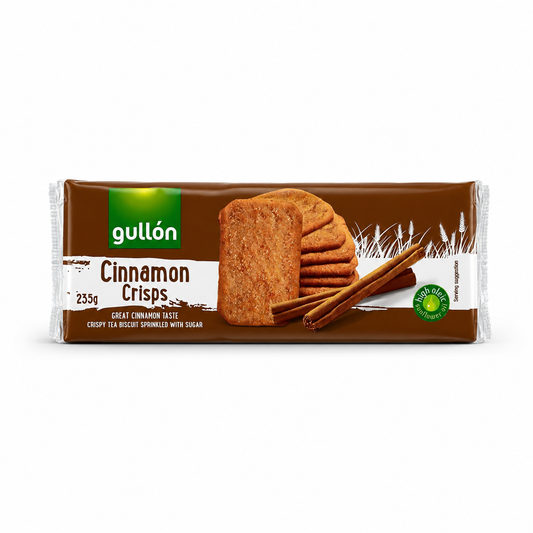 Gullón Cinnamon Crisps Tea Biscuits – 235 gm