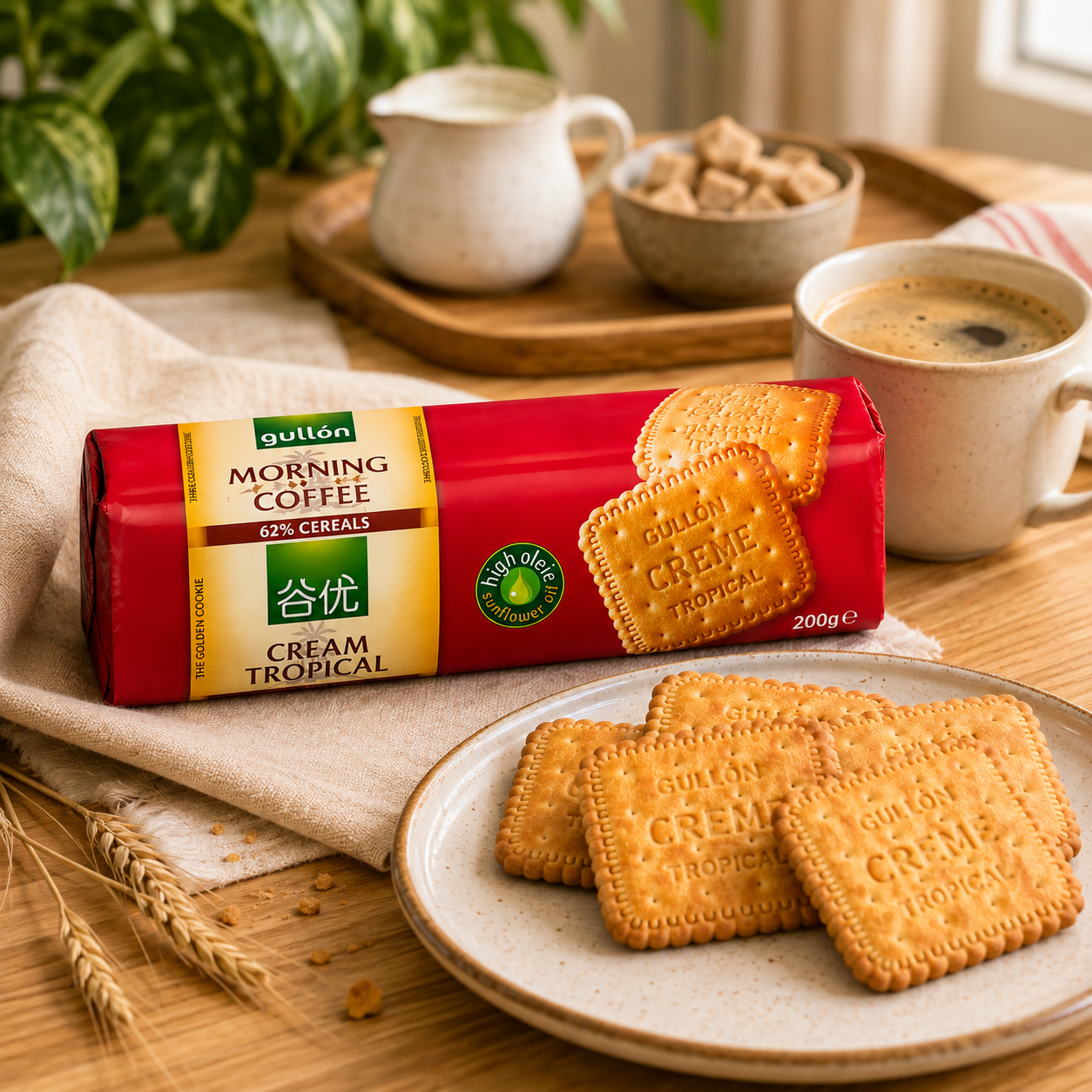 Gullón Morning Coffee Golden Cookies – 200 gm