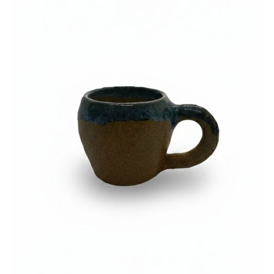 Handmade Espresso Cup – Midnight Earth | 80 ml Ceramic Cup