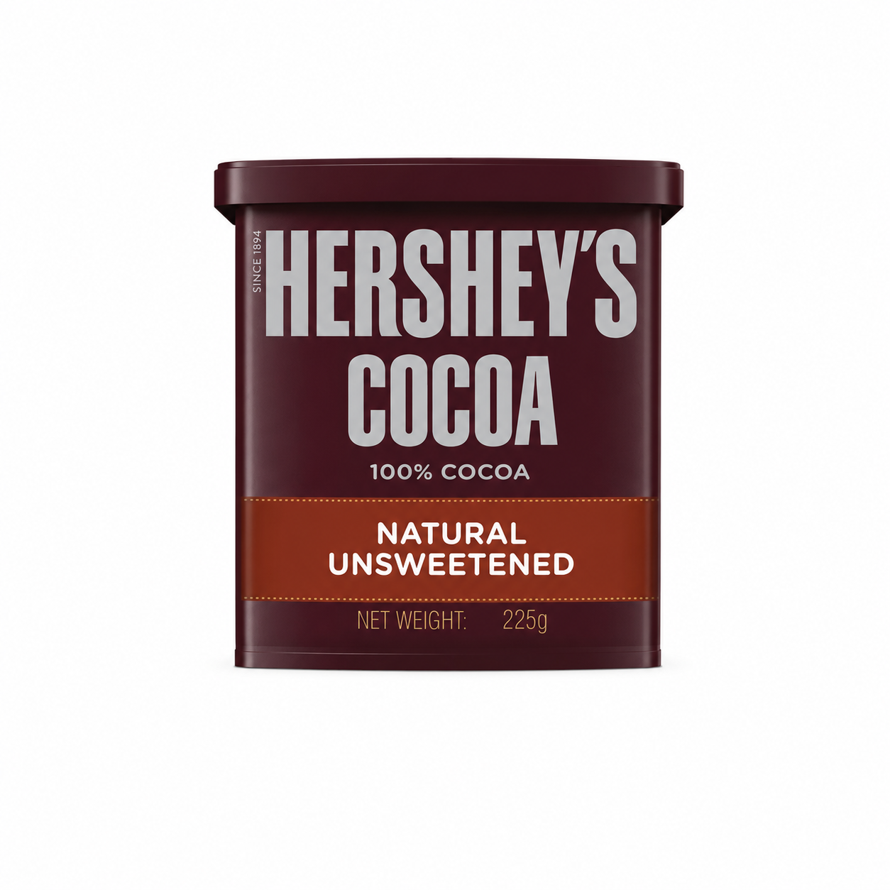 Hershey's'S Natural Unsweetened Cocoa Powder Can - 225 gm