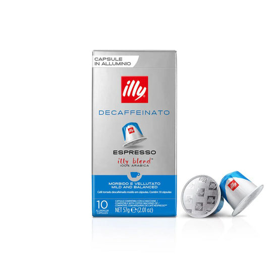Illy Espresso Decaffeinato - 10 Capsules