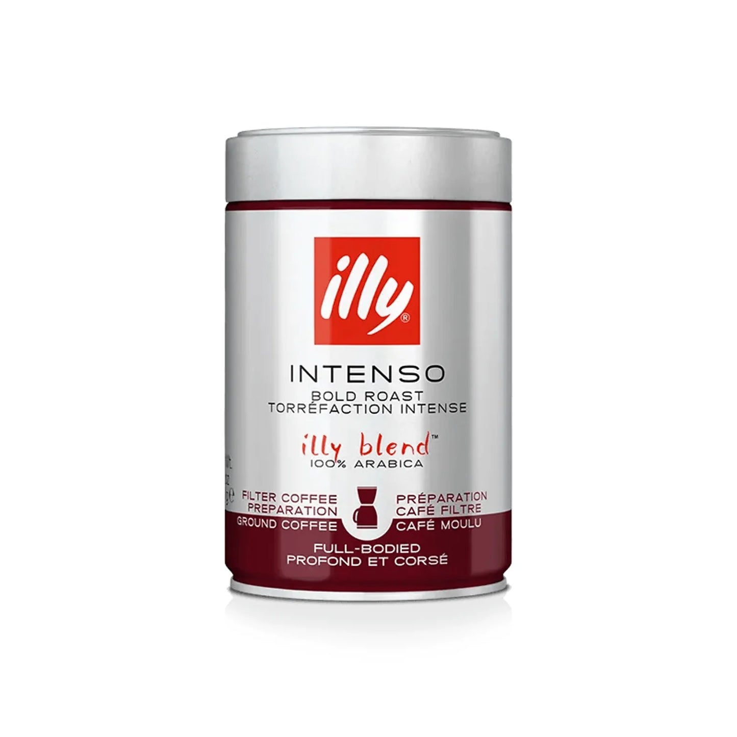 Illy Ground Coffee Moka Pot Preparation -Intenso -250 gm