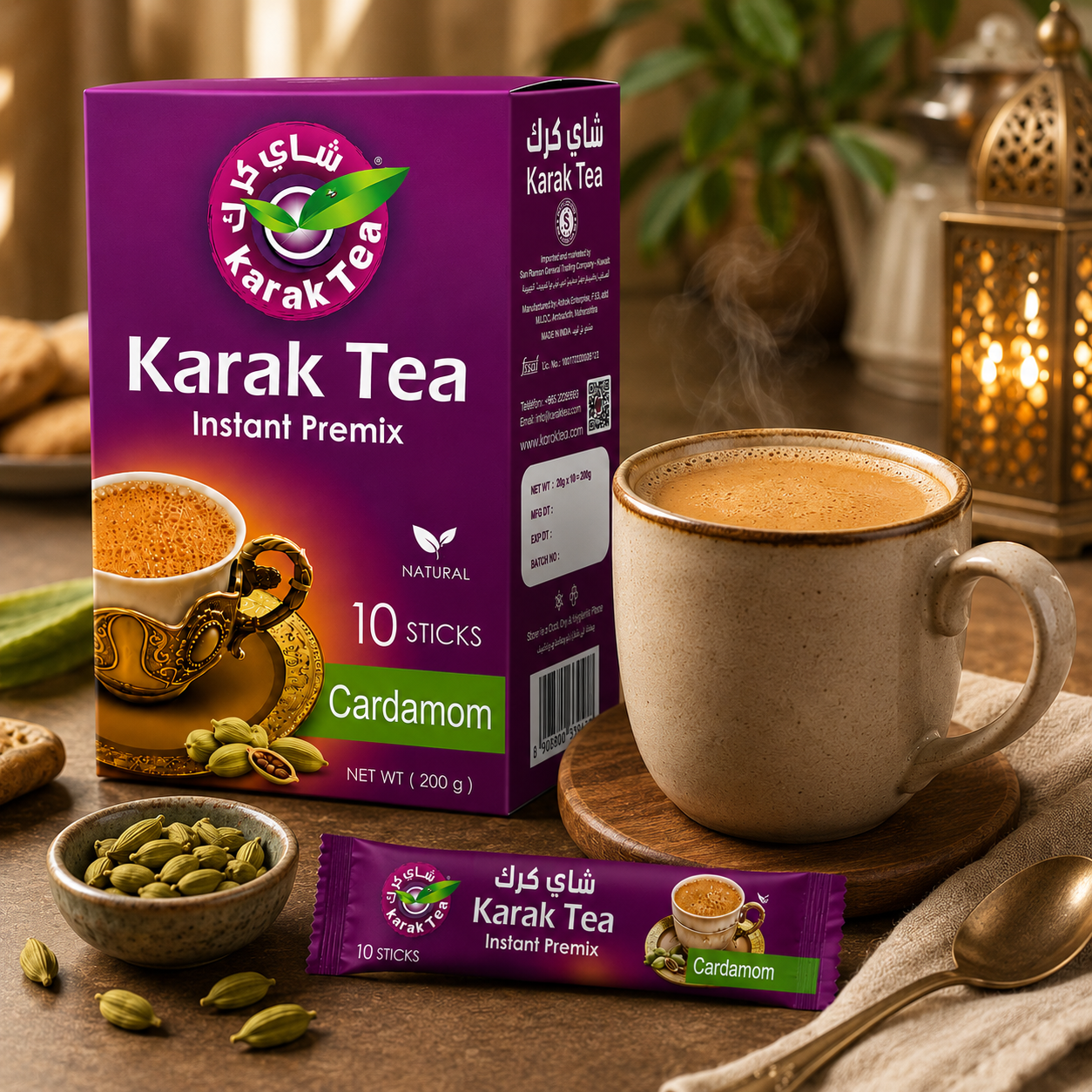 Karak Tea Cardamom - 10 Sticks