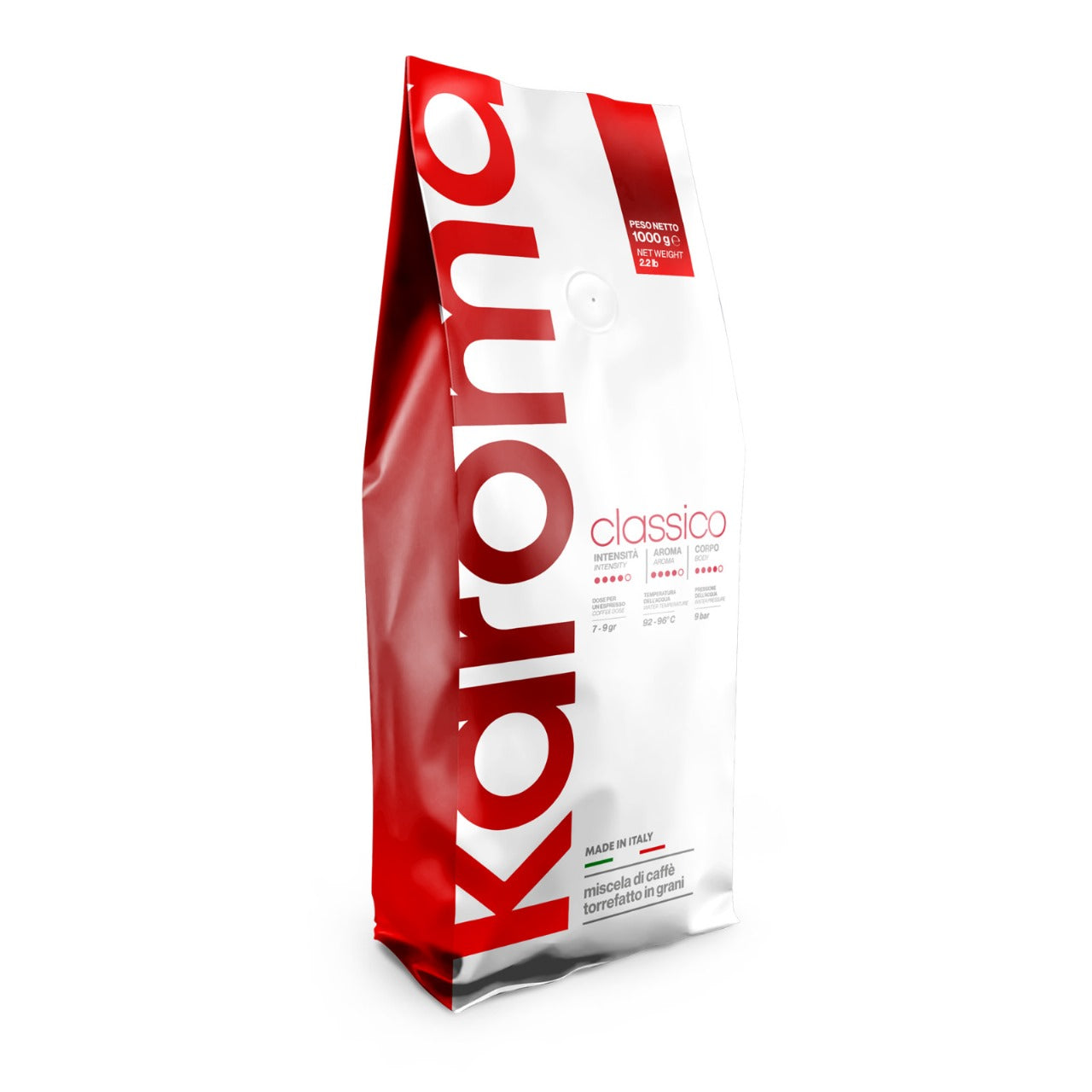 Karoma Whole Beans - Classico -1Kg