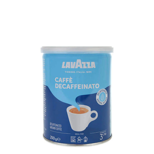 Lavazza Decaffeinato Ground Coffee - Tin 250 gm