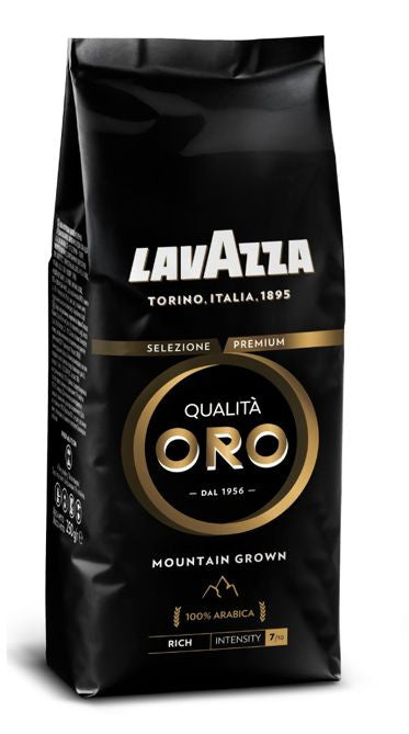 Lavazza Qualita Oro Mountain Grown Whole Beans - 250 gm