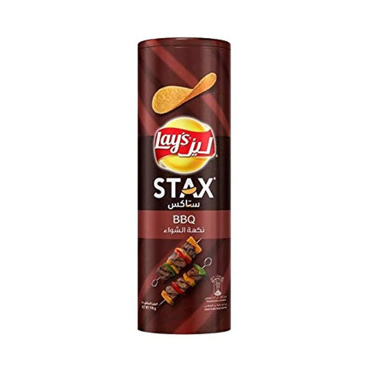 Lay's STAX BBQ Flavour- 170 gm