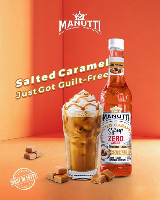 Manutti Salted Carmel Zero Sugar - 350 ml
