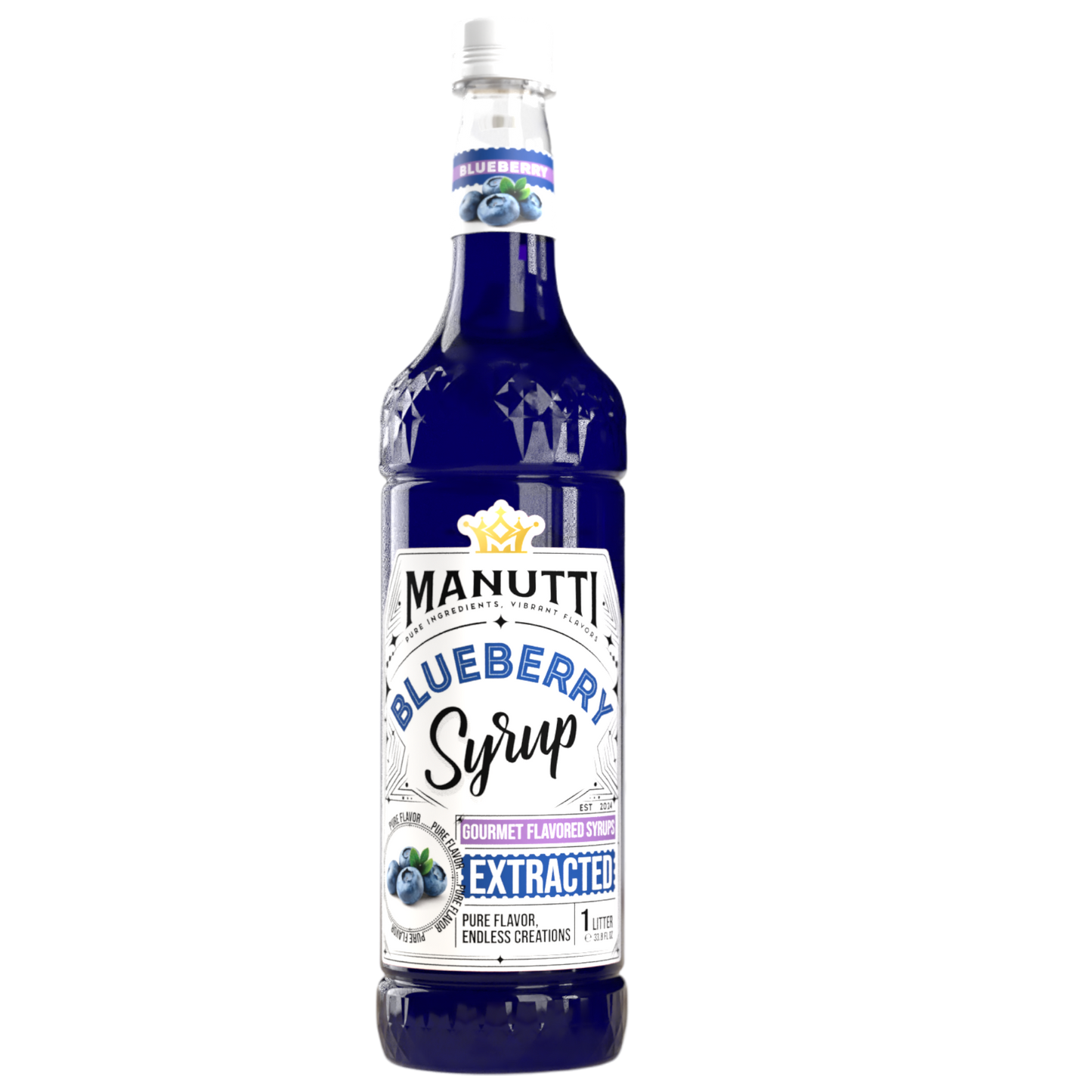 Manutti Blueberry Syrup - 1 L