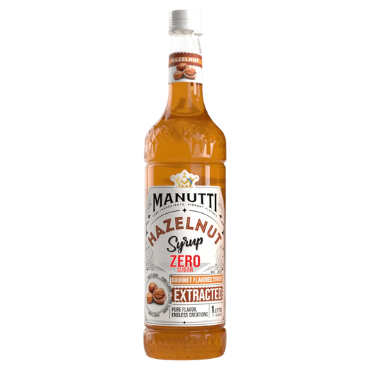 Manutti Hazelnut Zero Sugar - 1 L