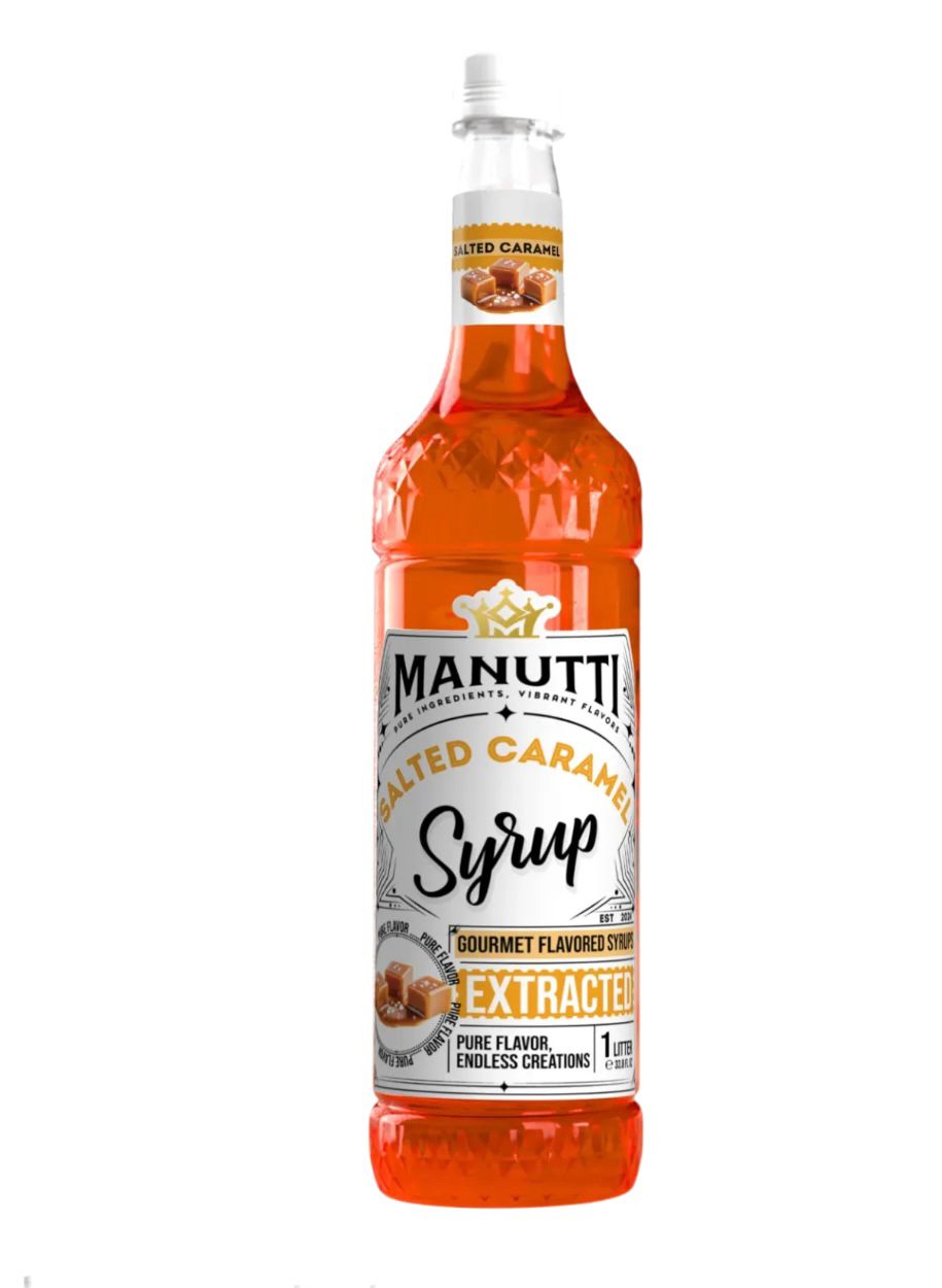 Manutti Salted Caramel Syrup - 1 L