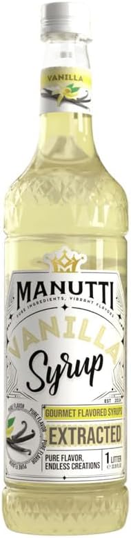 Manutti Vanilla Syrup - 1 L