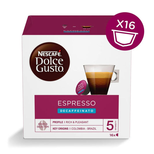 Nescafe Dolce Gusto Espresso Decaffeinato -16 Capsules