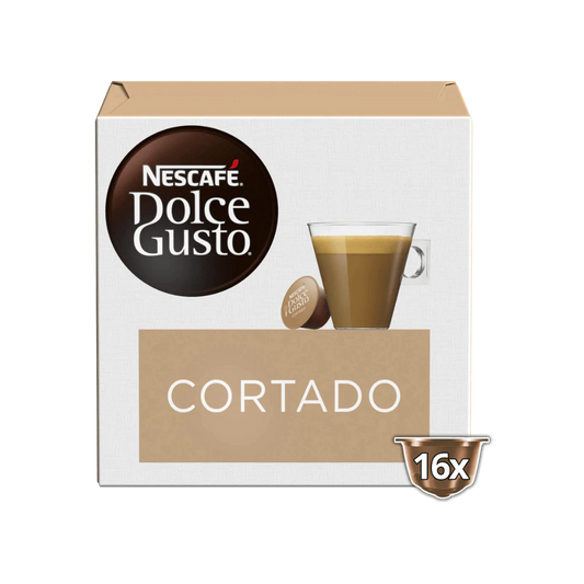 Nescafe Dolce Gusto Cortado (Espresso Macchiato) -16 Capsules