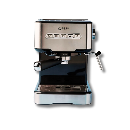 Noon Fully Automatic Espresso Coffee Machine - Black/Silver