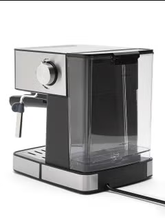 Noon Fully Automatic Espresso Coffee Machine - Black/Silver - Default Title - Image 8 | Handmade in Egypt