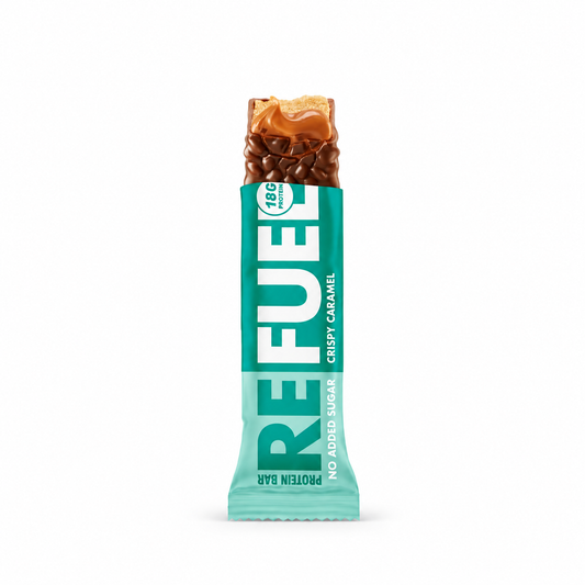 Refuel Protein Bar Crispy Caramel - 60 gm