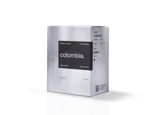 SLVRSKN - Colombia Espresso Blend - Filter Coffee - 5 Sachets