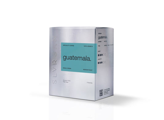 SLVRSKN - Guatemala Espresso Blend - Filter Coffee - 5 Sachets