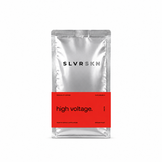 SLVRSKN Roasted Whole Beans - high voltage - 200 gm