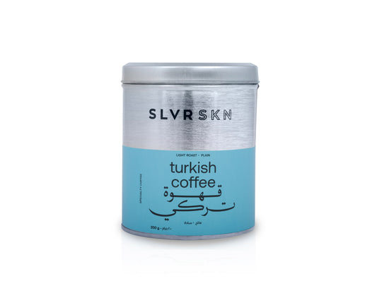 SLVRSKN Turkish Coffee Light Roast Plain- 200 gm
