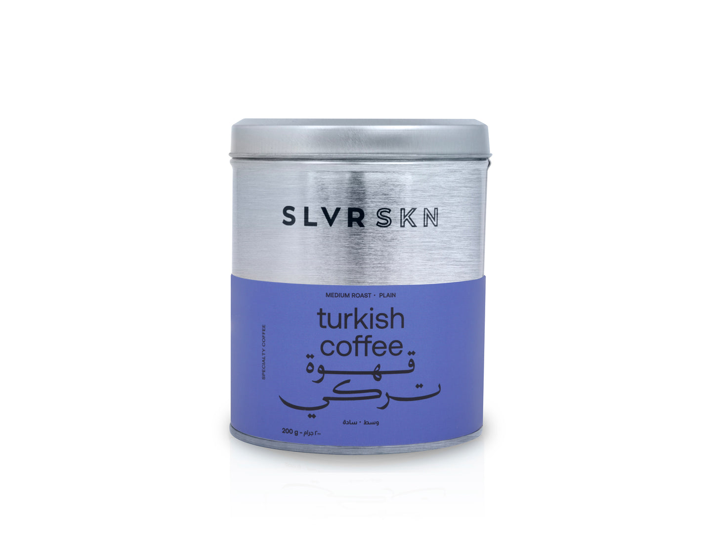 SLVRSKN Turkish Coffee Medium Roast Plain - 200 gm