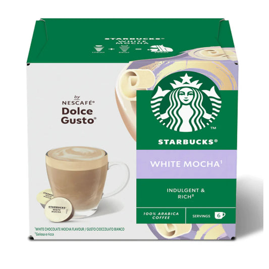 Starbucks Dolce Gusto Compatible White Mocha -12 Capsules