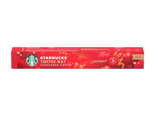 Starbucks Toffee Nut Flavored Coffee - 10 Capsules -LIMITED EDITION-