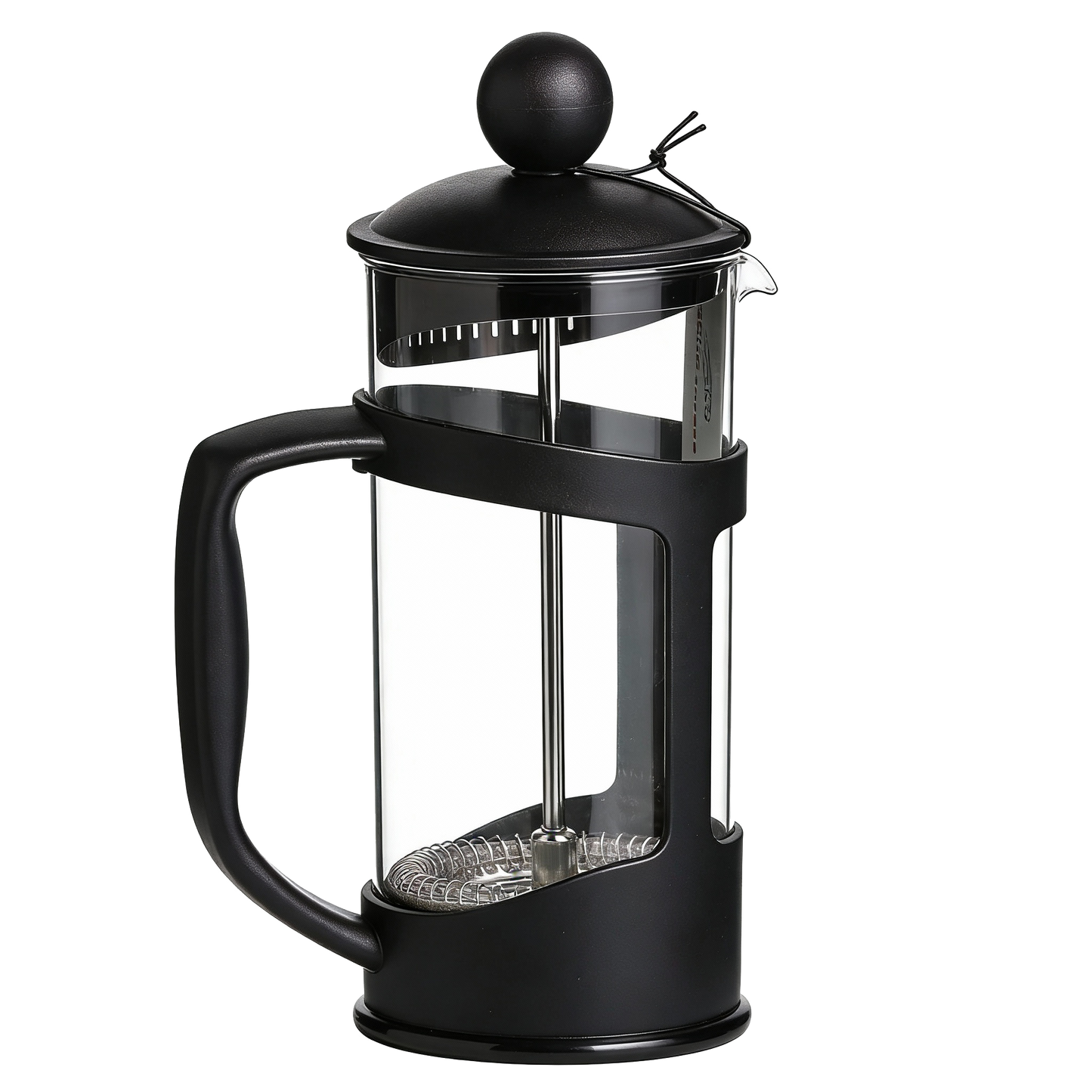 TMH Glass French Press Infinity (Black) -600 ml
