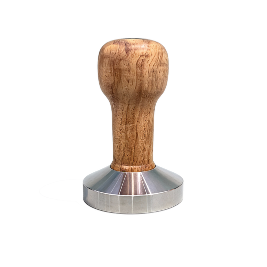 TMH Stainless Steel Coffee Tamper with Rose Wood Handle- 58 ml