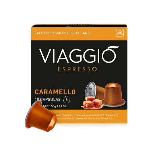 Viaggio Espresso Nespresso Compatible Caramello - 10 Capsules