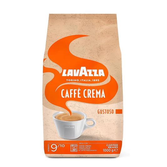 Lavazza Caffe Crema Gustoso Whole Beans - 1Kg
