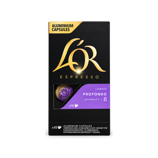 L'OR Aluminium Capsules Espresso Profondo - 10 Capsules